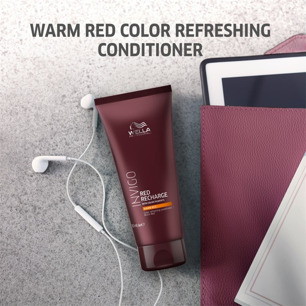 Wella Red Recharge  Color Refreshing Conditioner Warm Red Aprés-shampooing