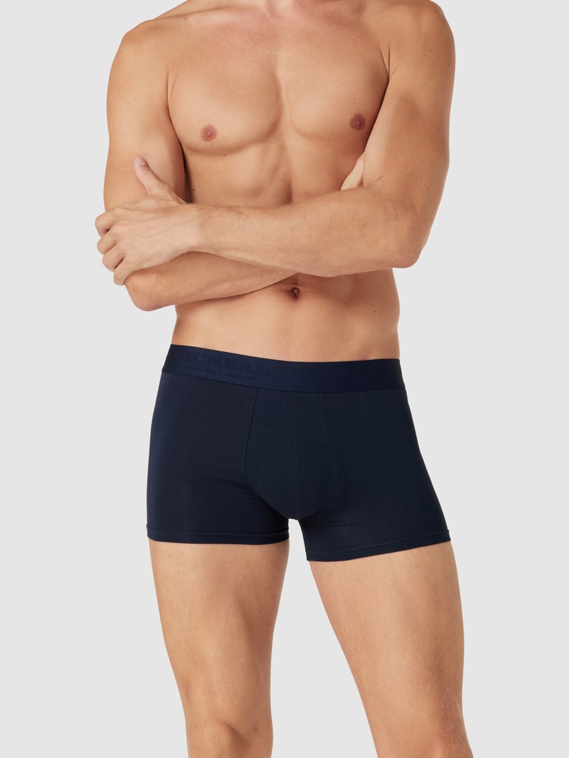Trunks mit Logo-Bund im 7er-Pack in marineblau