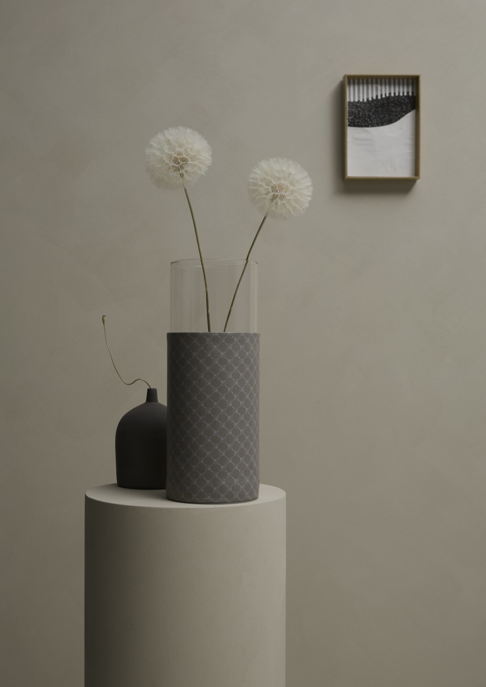Vase JOOP! Cornflower grau/weiß