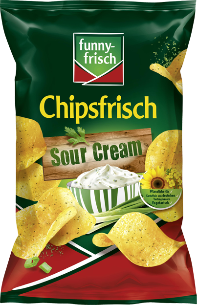 Funny Chipsfrisch Sour Cream