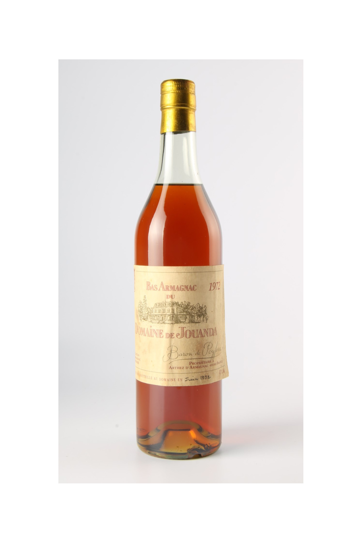 Domaine De Jouanda Bas Armagnac 1972, Armagnac