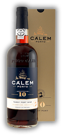 Calem Tawny 10 Years Calem Tawny 10 Years Ein wunderbare Vermählung von im Eichenfass gereiften vollmundigen Portweinen die durchschnittlich 10 Jahre gelagert wurden. Alter 10 J. - 0,75	 Liter - Vol 20%