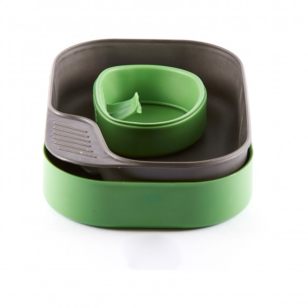 Wildo - Camp-A-Box Basic Green - Geschirr-Set