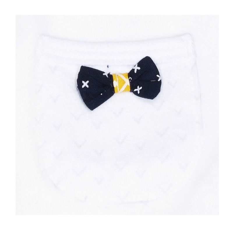 Pyjama velours col claudine Hello