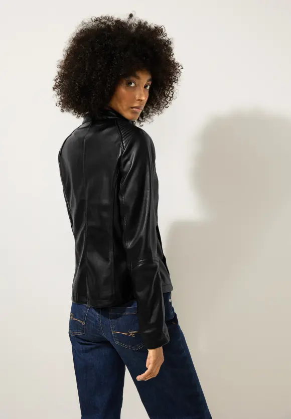 Street One Jacke in Lederoptik