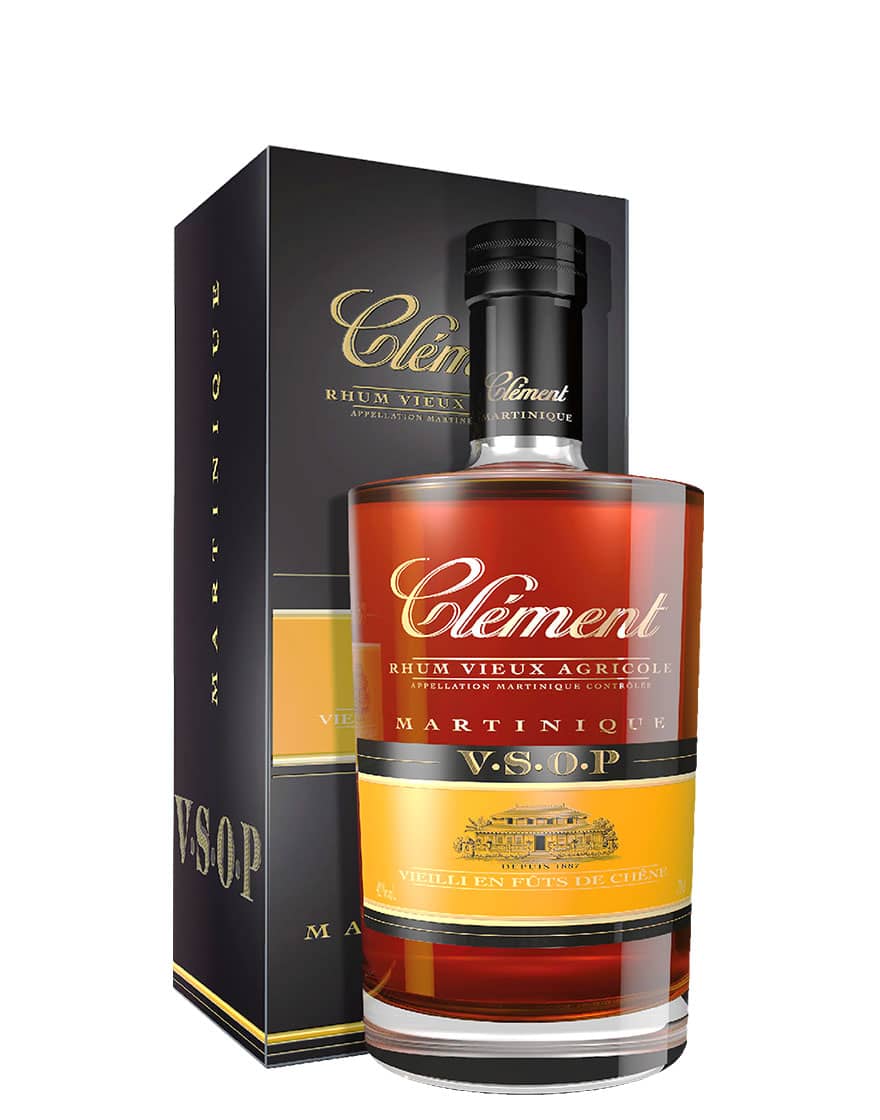 Martinique AOC VSOP Rhum Vieux Agricole Clément 0,7 ℓ, En Étui