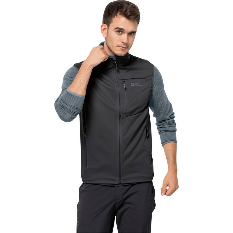 Jack Wolfskin HIGHEST PEAK Softshell Weste Herren