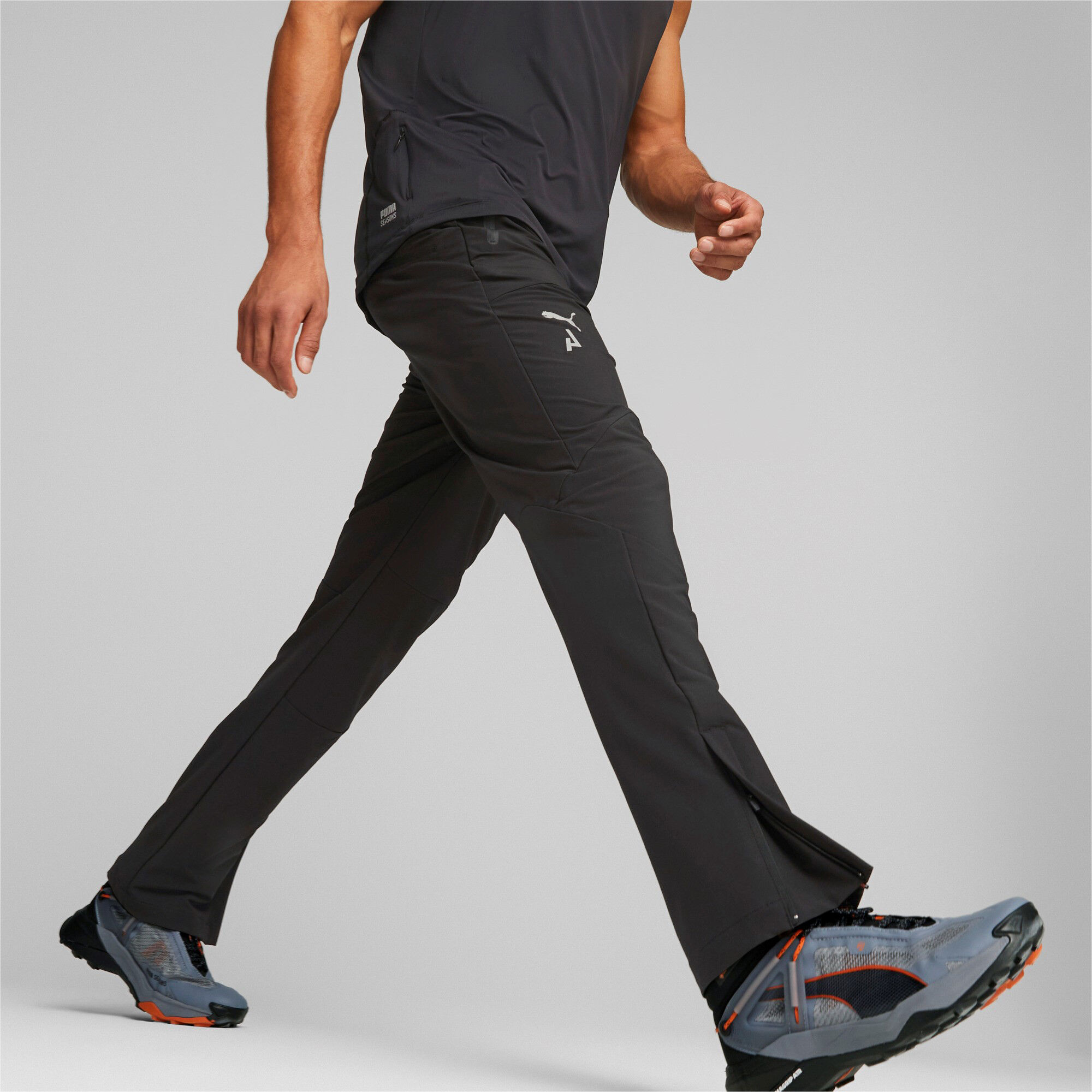Seasons Raincell Laufhose Herren - Schwarz, Grau
