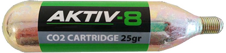 AKTIV-8 CO2 Patrone 25g mit Gewinde kaufen | Bike-Discount