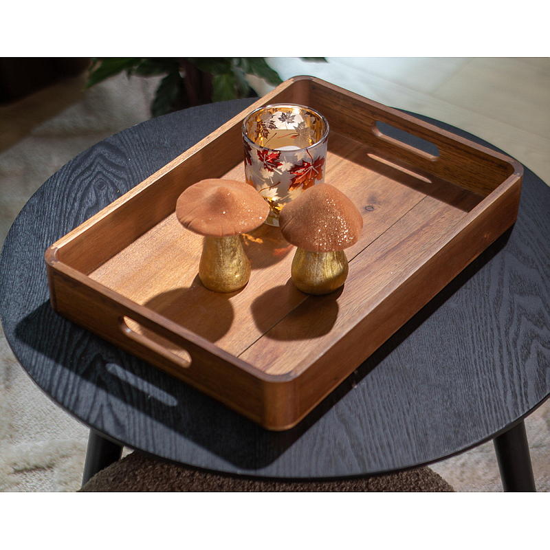 Cuisine Serveringsbrett 42x30x6 cm akasie