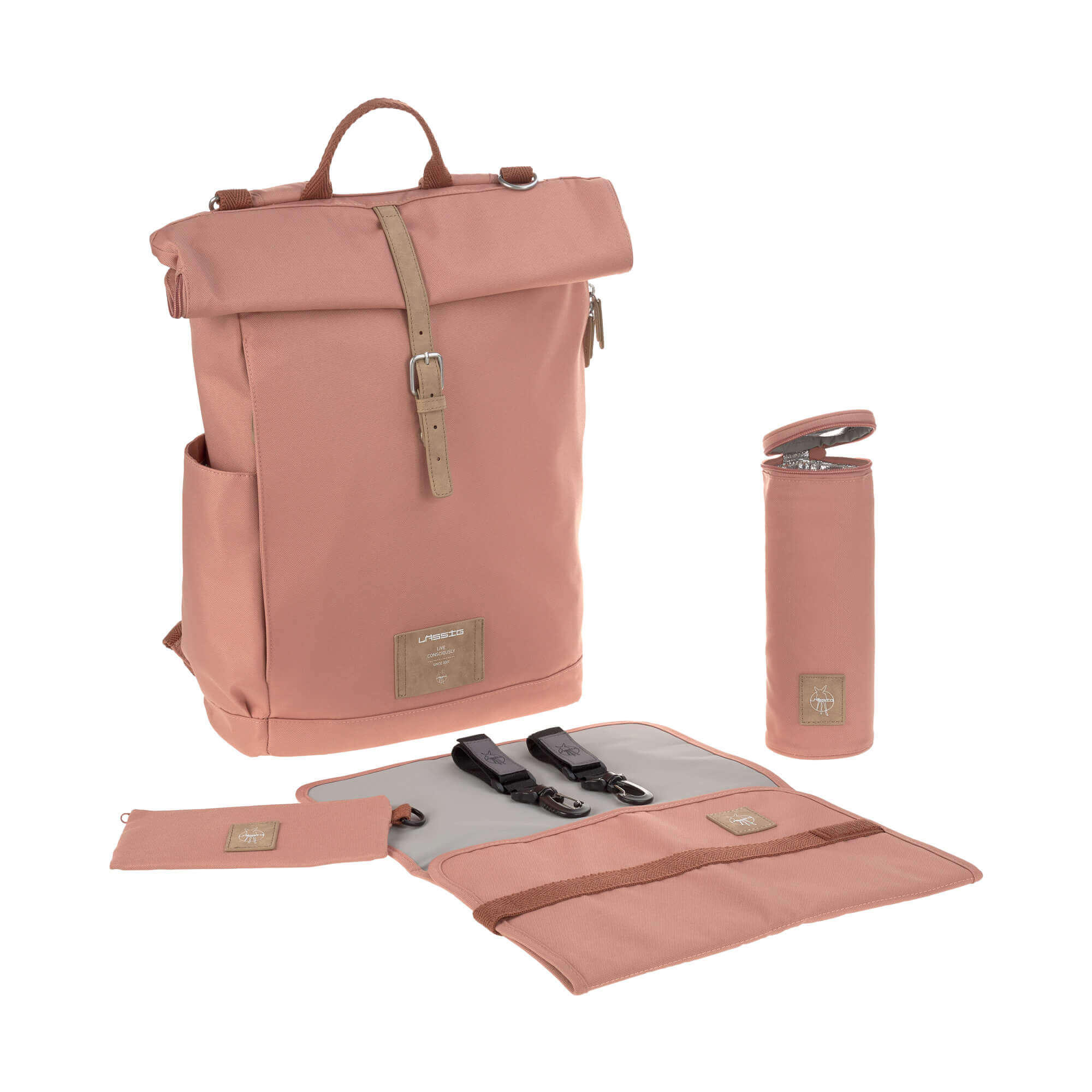 Wickelrucksack - Rolltop Backpack, Cinnamon