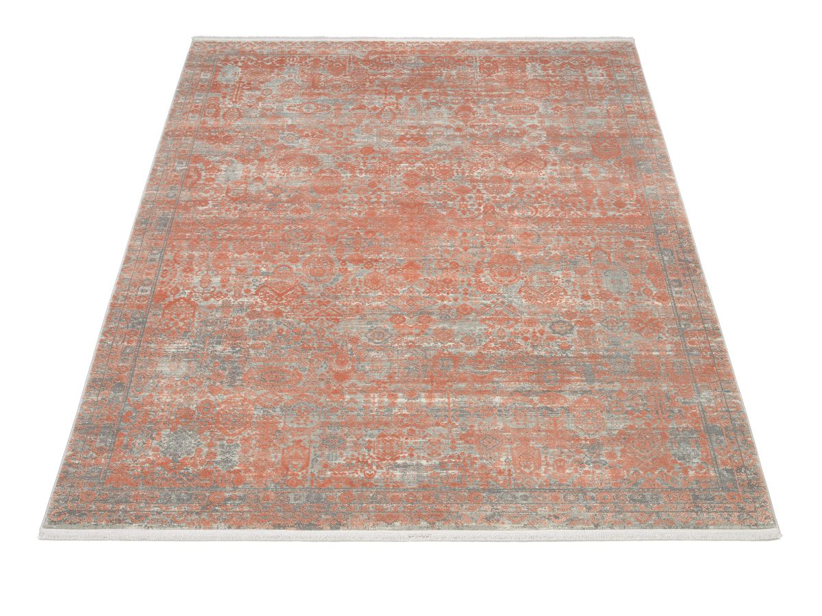 Webteppich Keshan Rose 160 x 230 cm