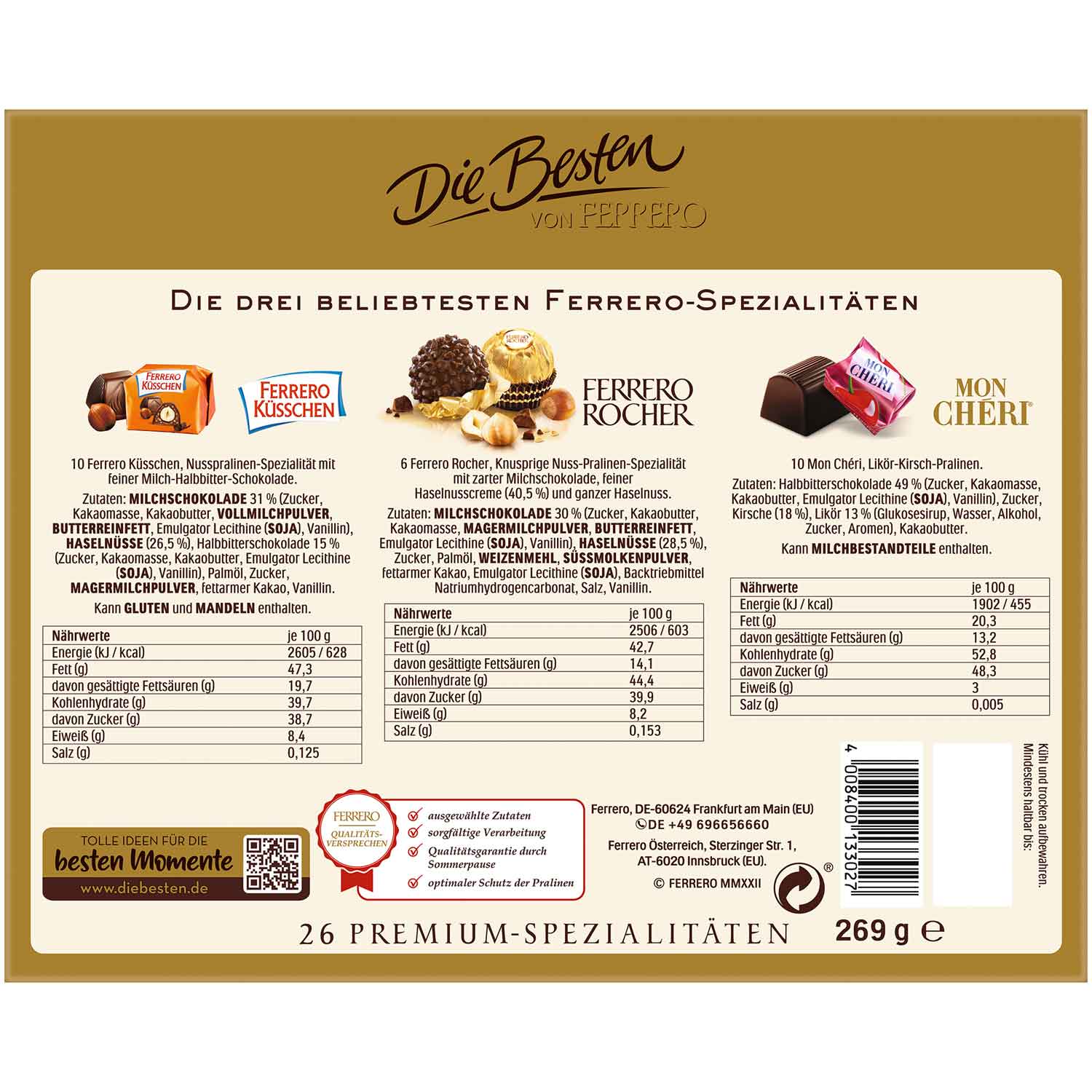 Die Besten von Ferrero Classic 26er