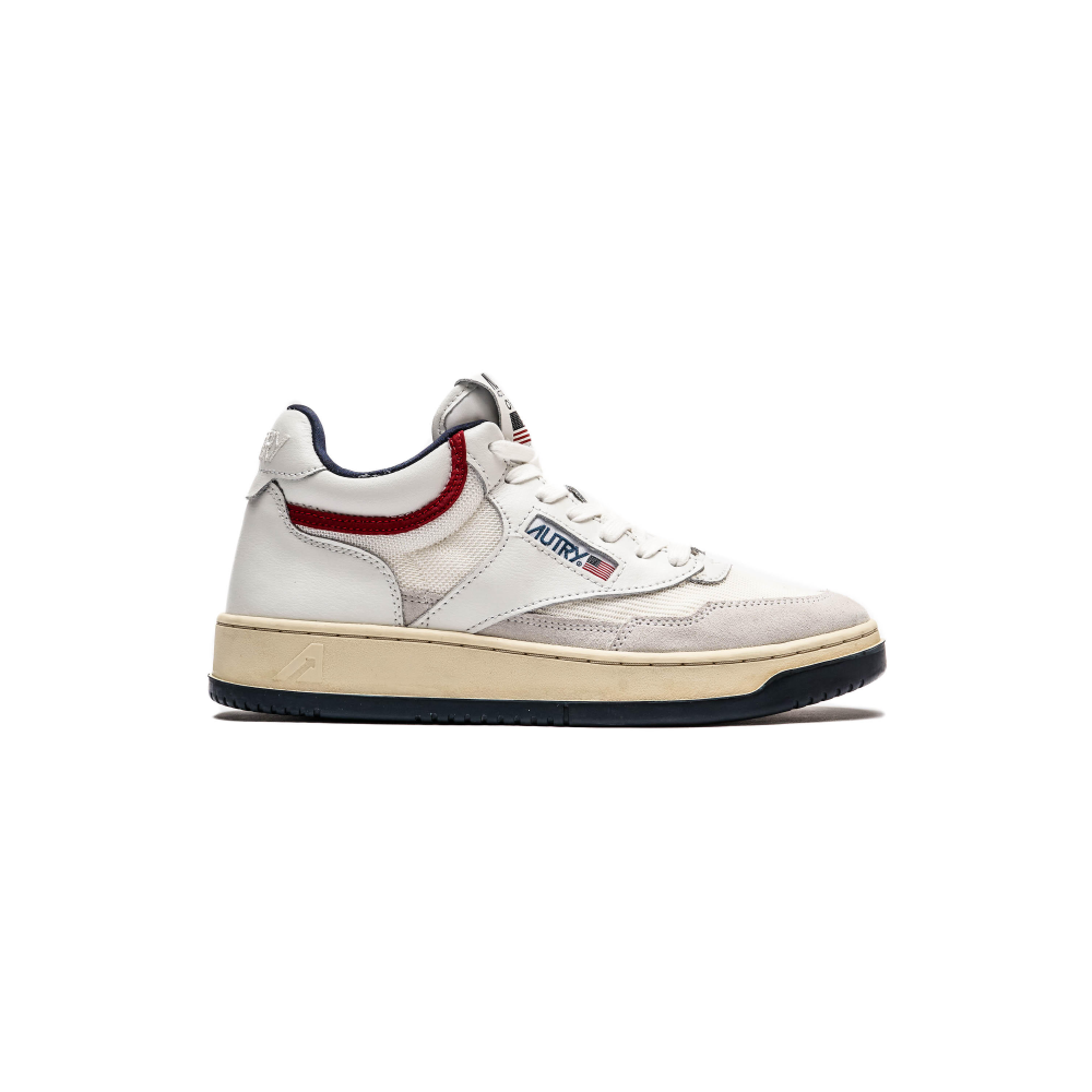 Autry Wmns Open Mid AOMWCE05 / weiss
