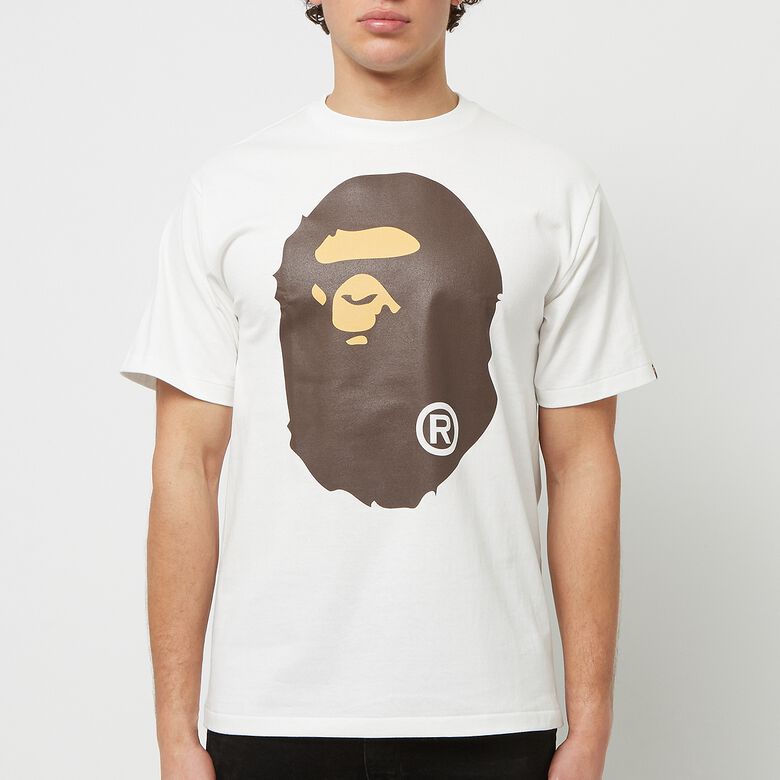 A Bathing Ape Big Ape Head Tee white
