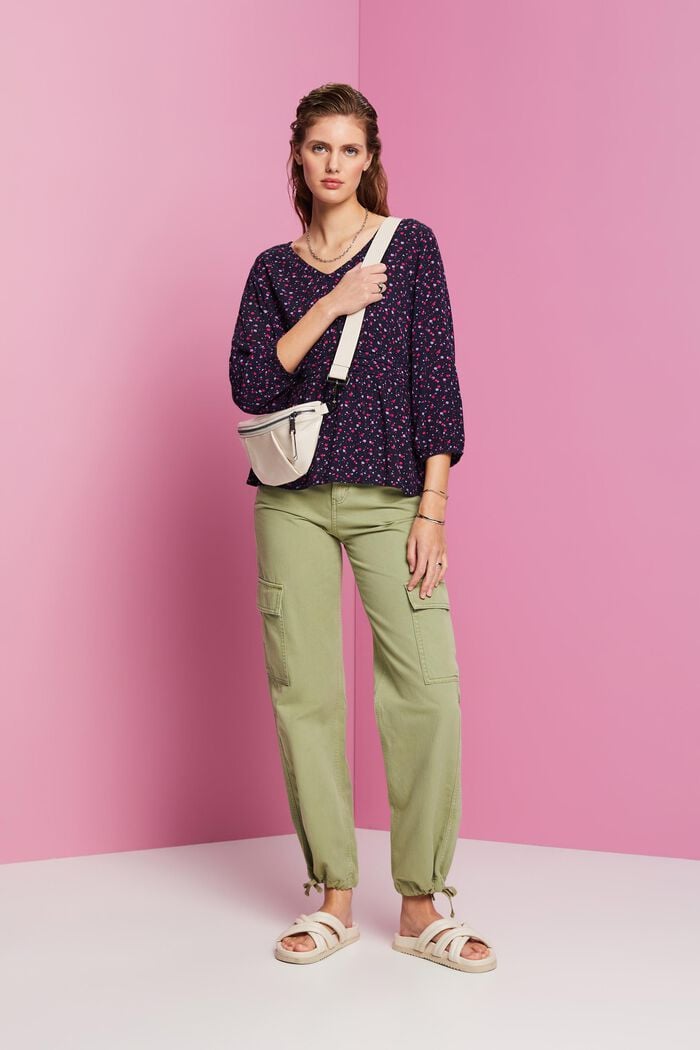 Bluse mit Schößchen