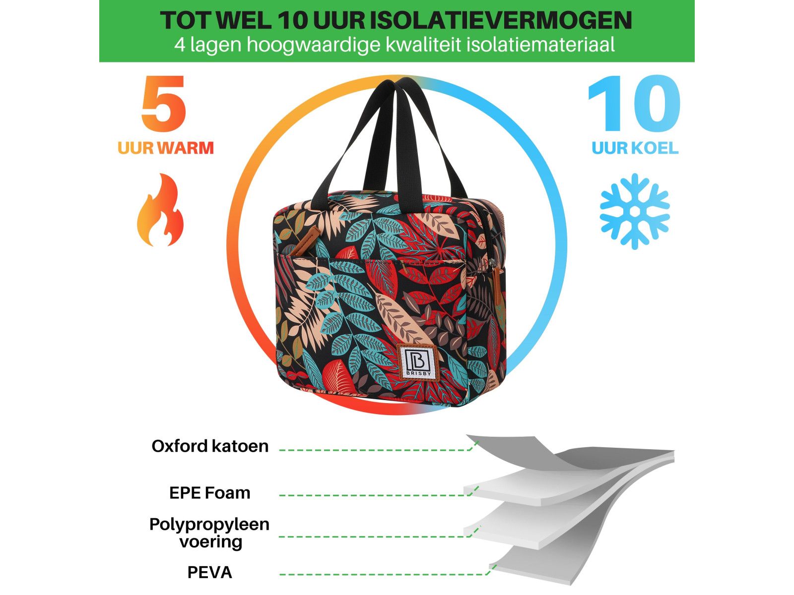 Brisby Jungle 4 Liter Kühltasche