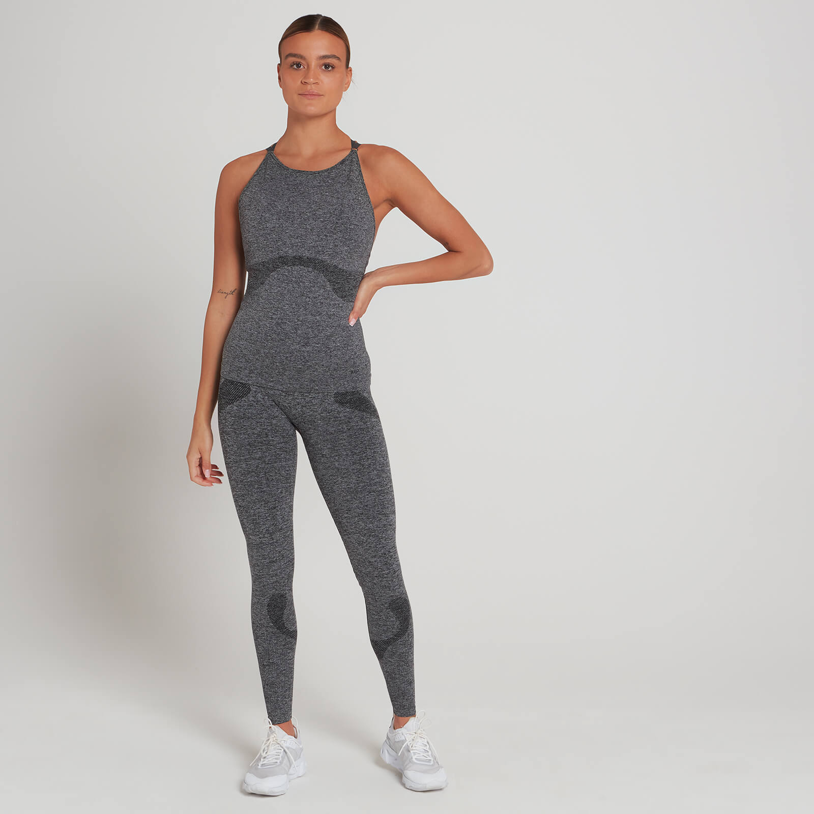 Débardeur sans coutures MP Dynamic Training pour femmes – Noir délavé