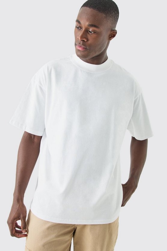 Oversized Extended Neck T-shirt