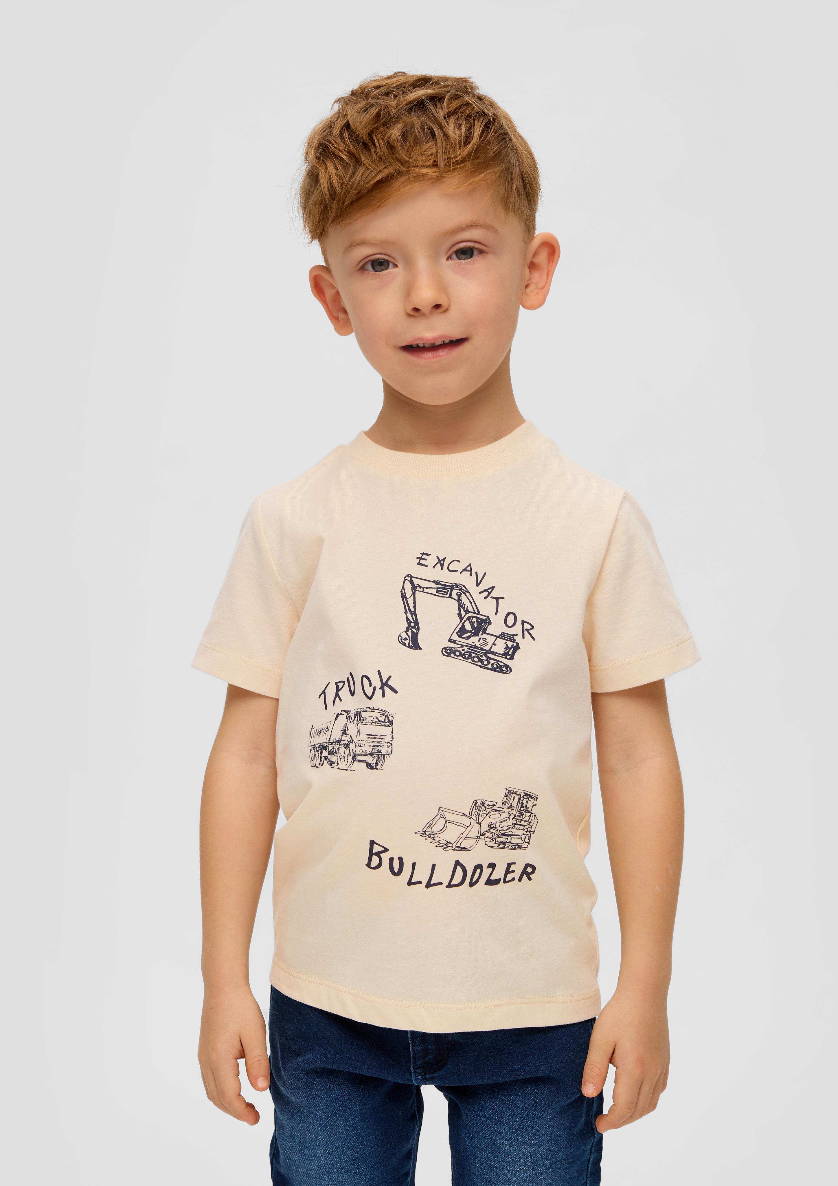 T-Shirt mit Frontprint  2140408-0805