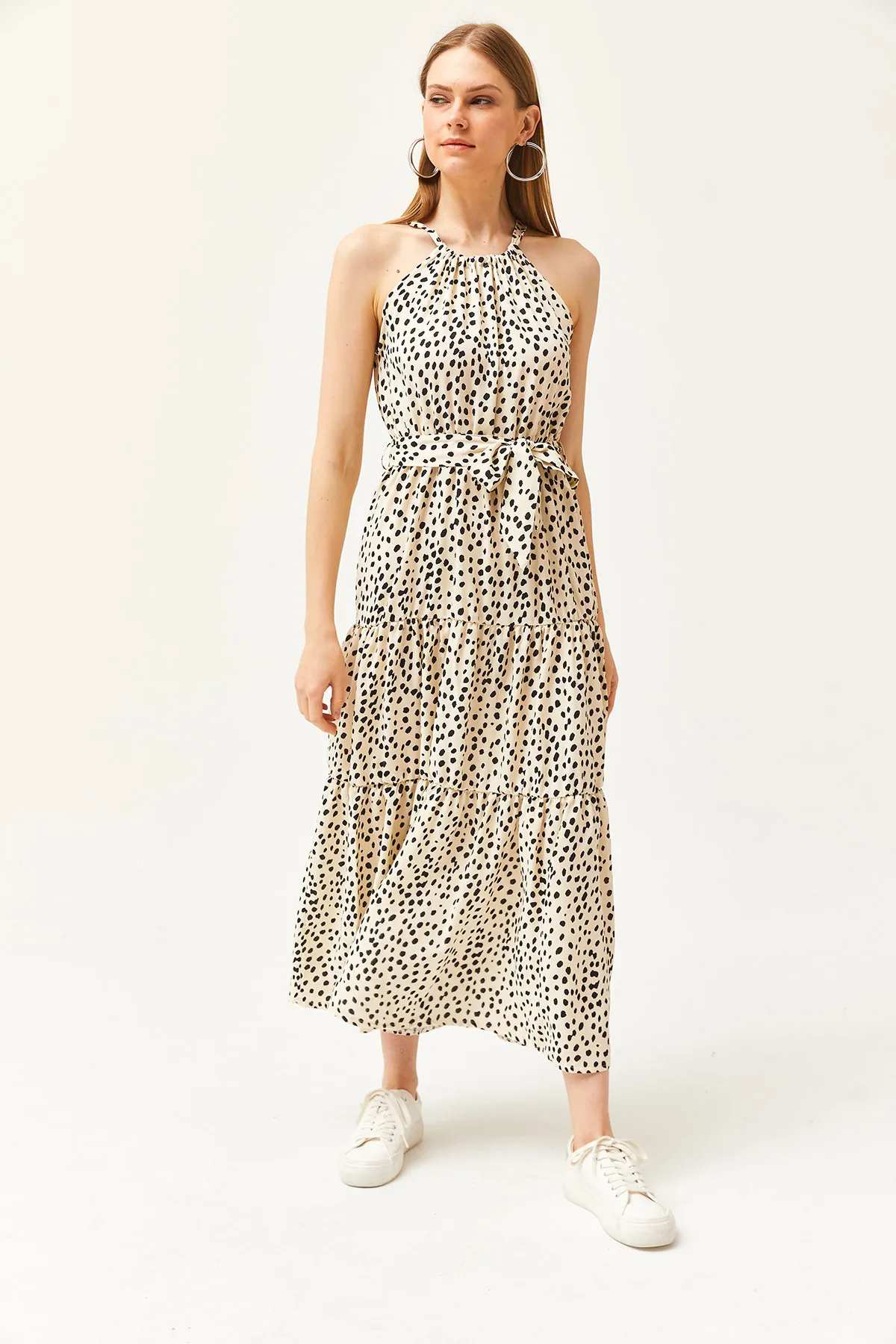 Olalook  Kleid - Ecru - A-Linie