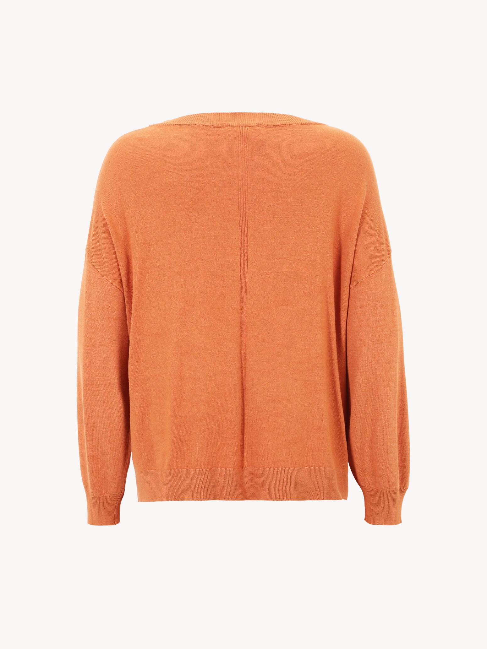 Pull-over en tricot - orange