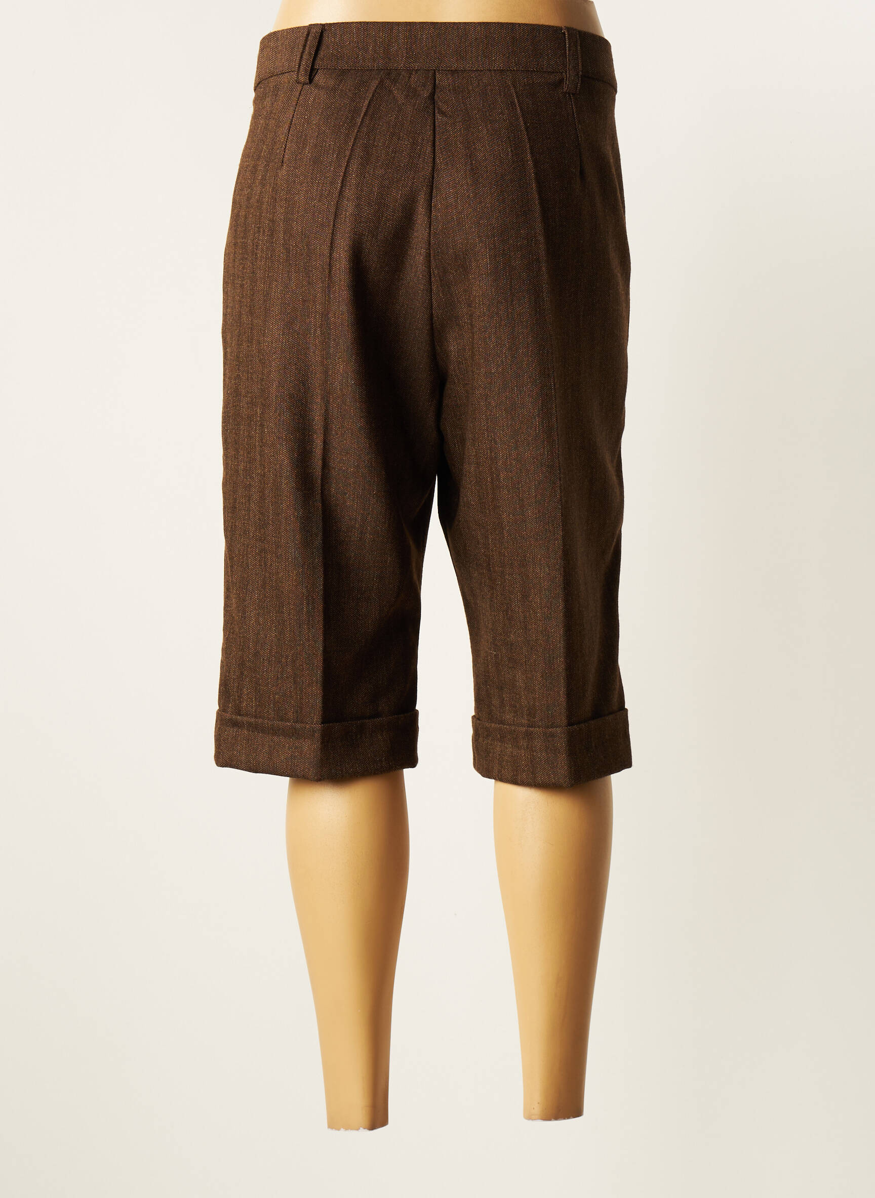 Fred Sabatier Bermudas Femme couleur marron
