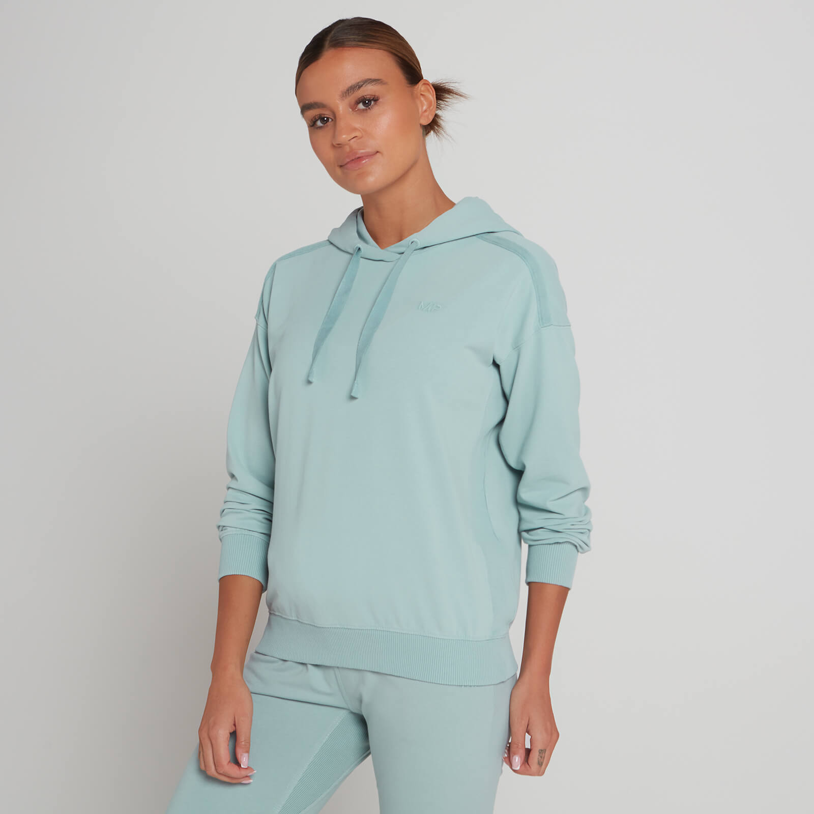 Sweat à capuche MP Dynamic Training pour femmes – Bleu glacé