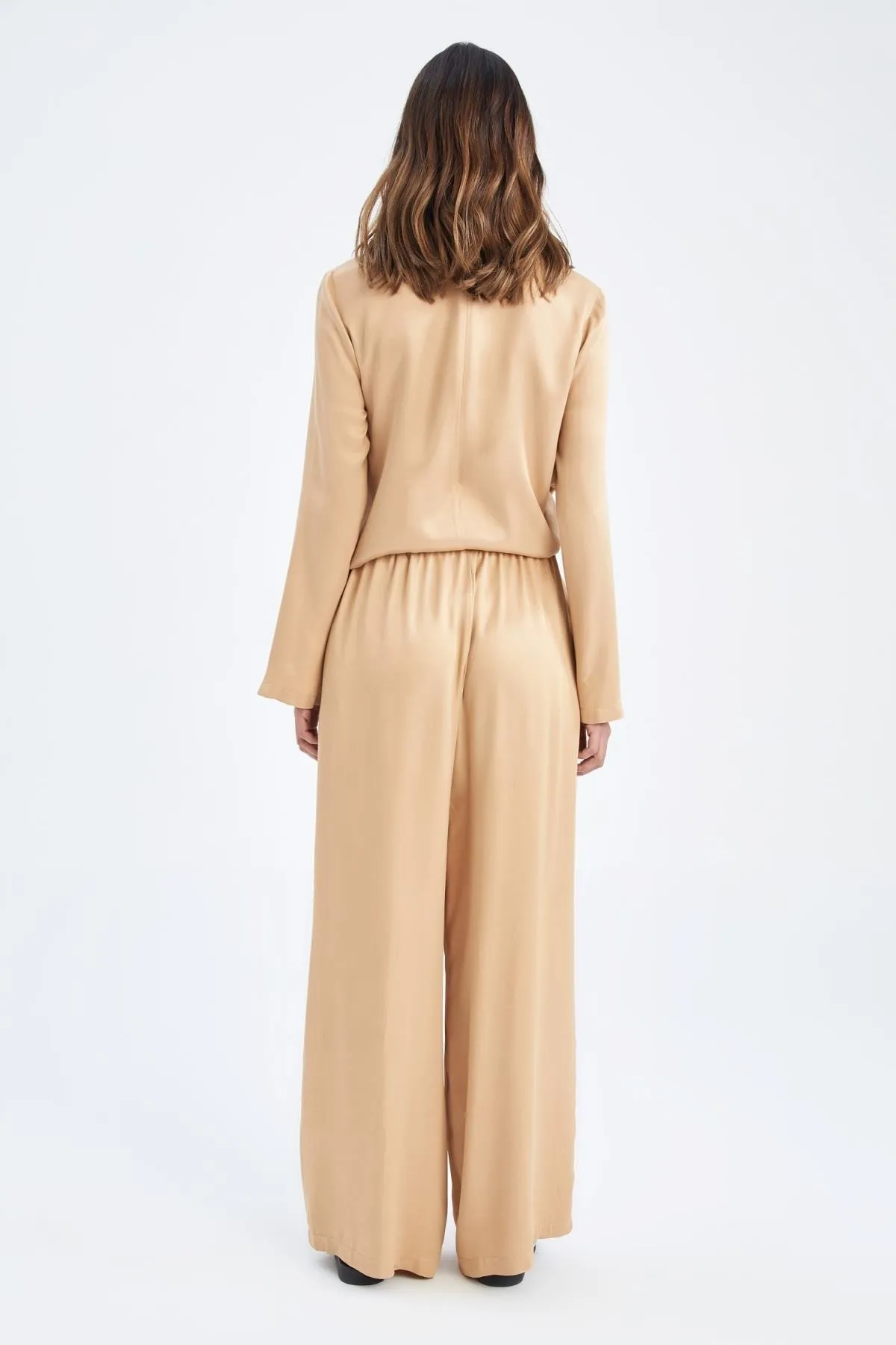 DeFacto  A-Linien-Satinhose mit weitem Bein