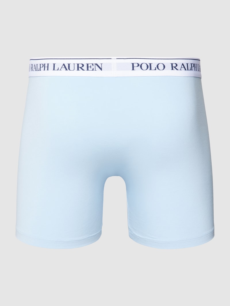 Boxershorts mit elastischem Logo-Bund im 3er-Pack in blau