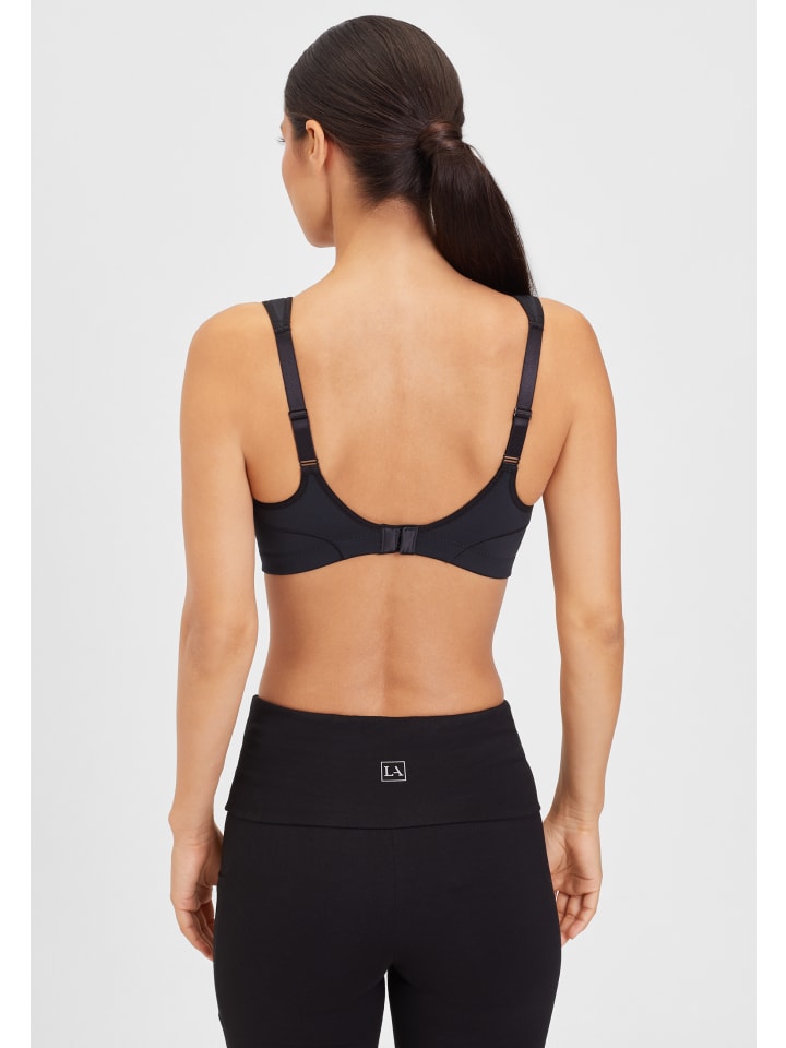 LASCANA ACTIVE Sport-BH in schwarz günstig kaufen