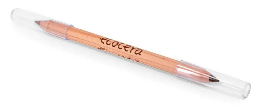 Ecocera olovka za obrve s dvostrukim vrhom u boji sepije