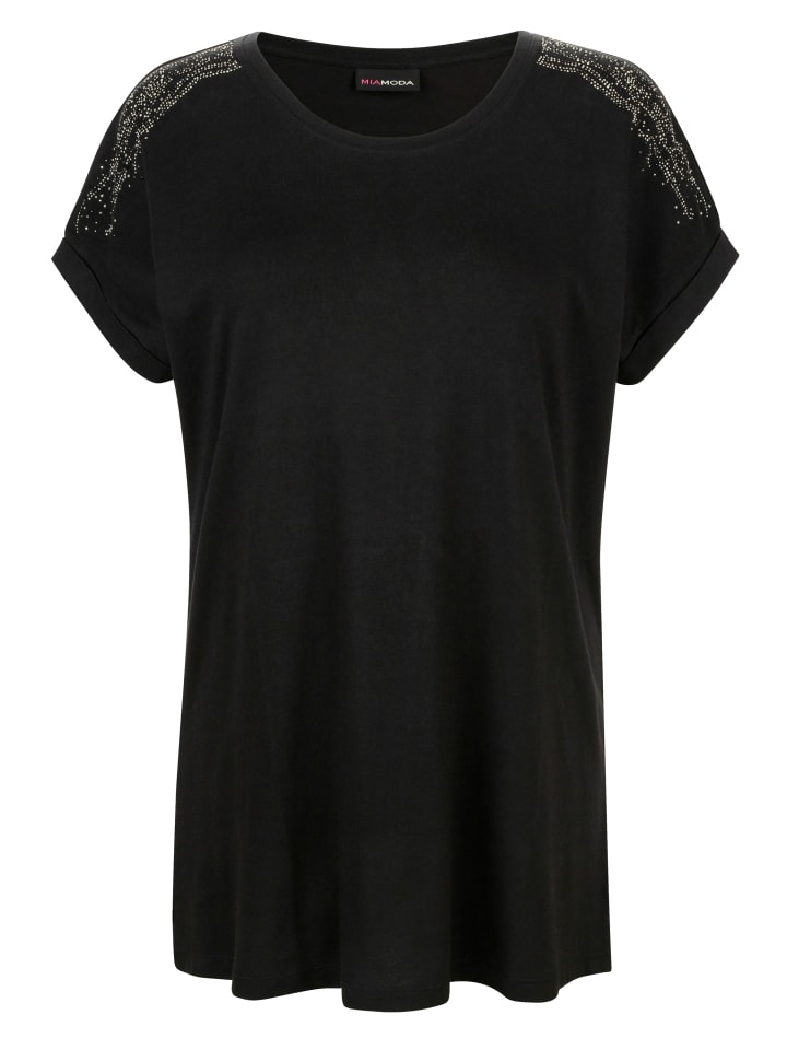 MIAMODA Shirt in schwarz günstig kaufen