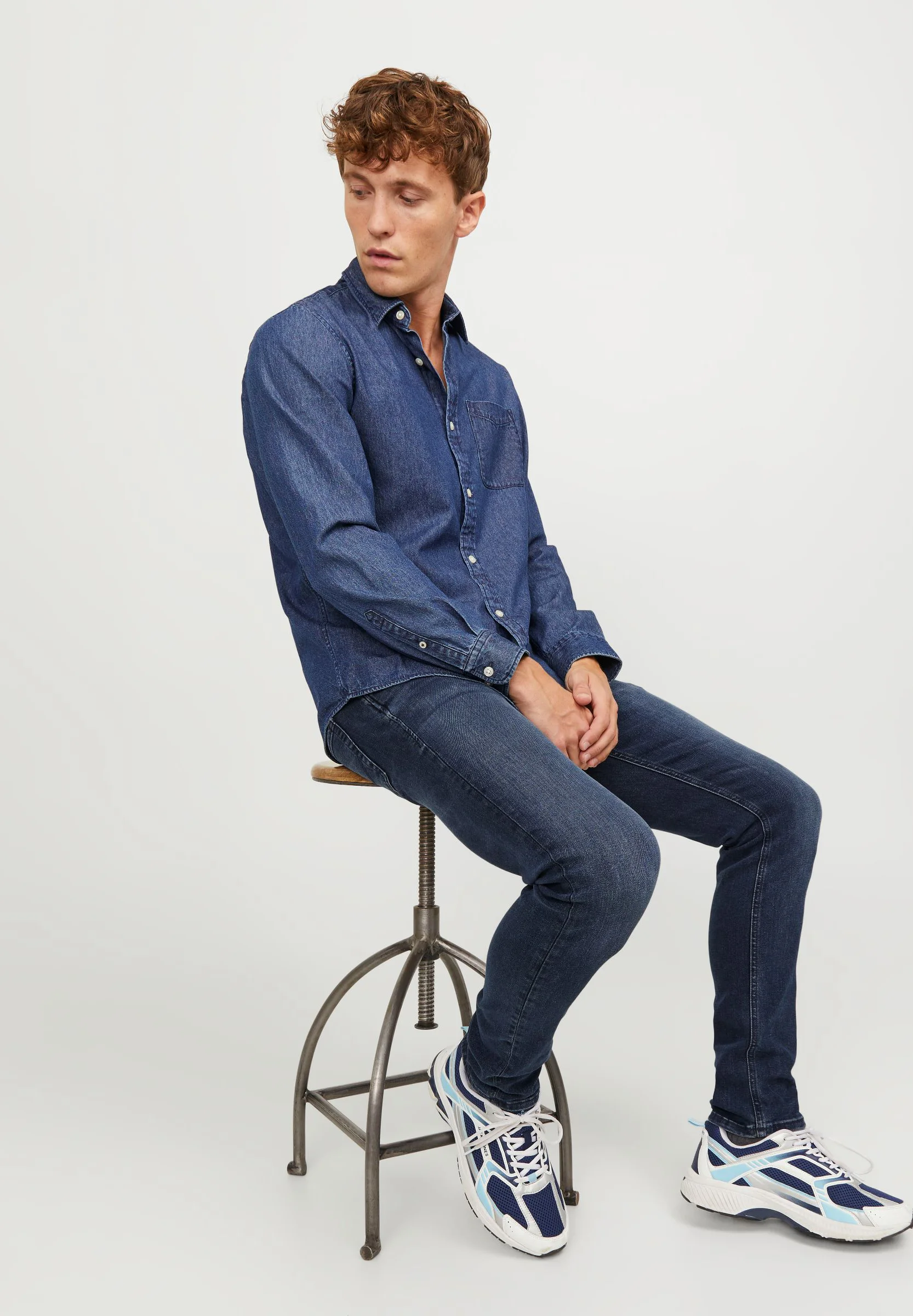 Jack & Jones GLENN ORIGINAL - Vaqueros ajustados