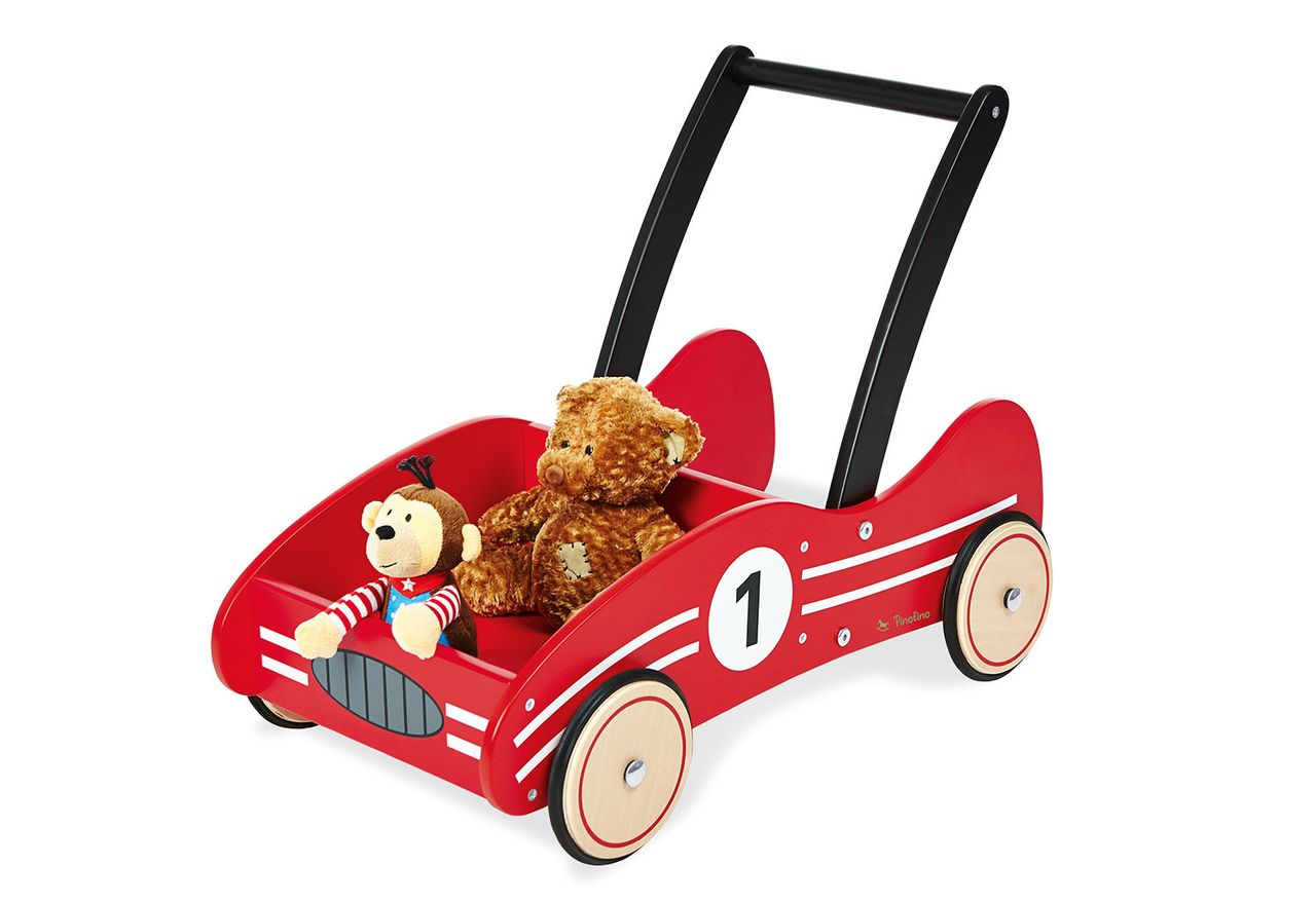 Pinolino Kinderträume Pinolino Lauflernwagen Kimi, rot