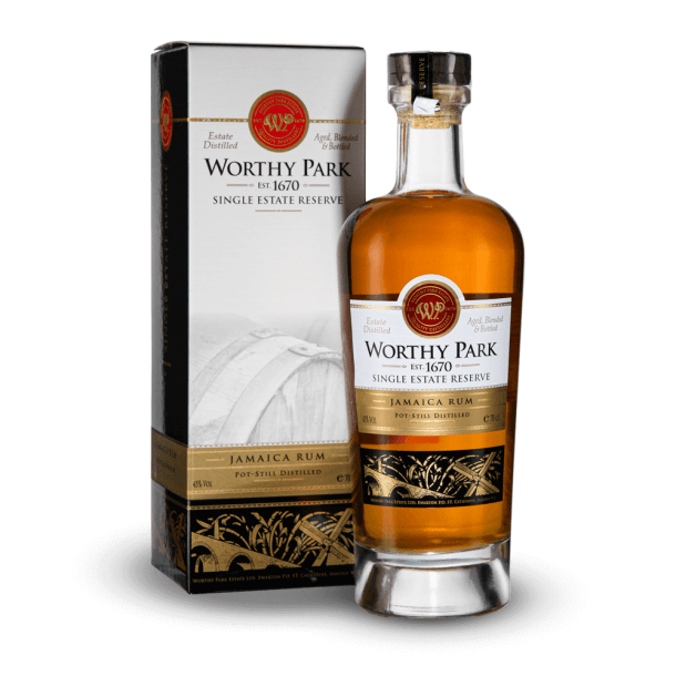 Worthy Park Single Estate Reserve 45% + Etui