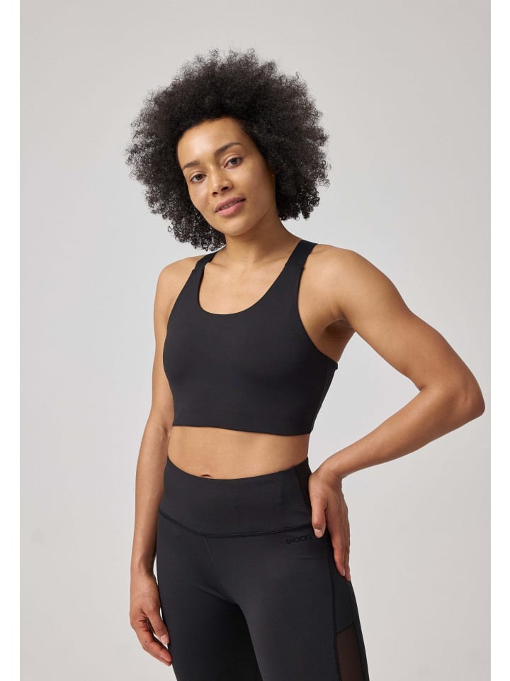 SNOCKS Sport-BH Mesh 1 Stück in Schwarz günstig kaufen
