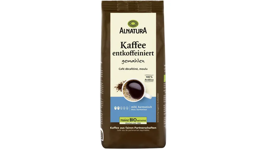 Alnatura Bio Café Classic entkoffeiniert 250 g