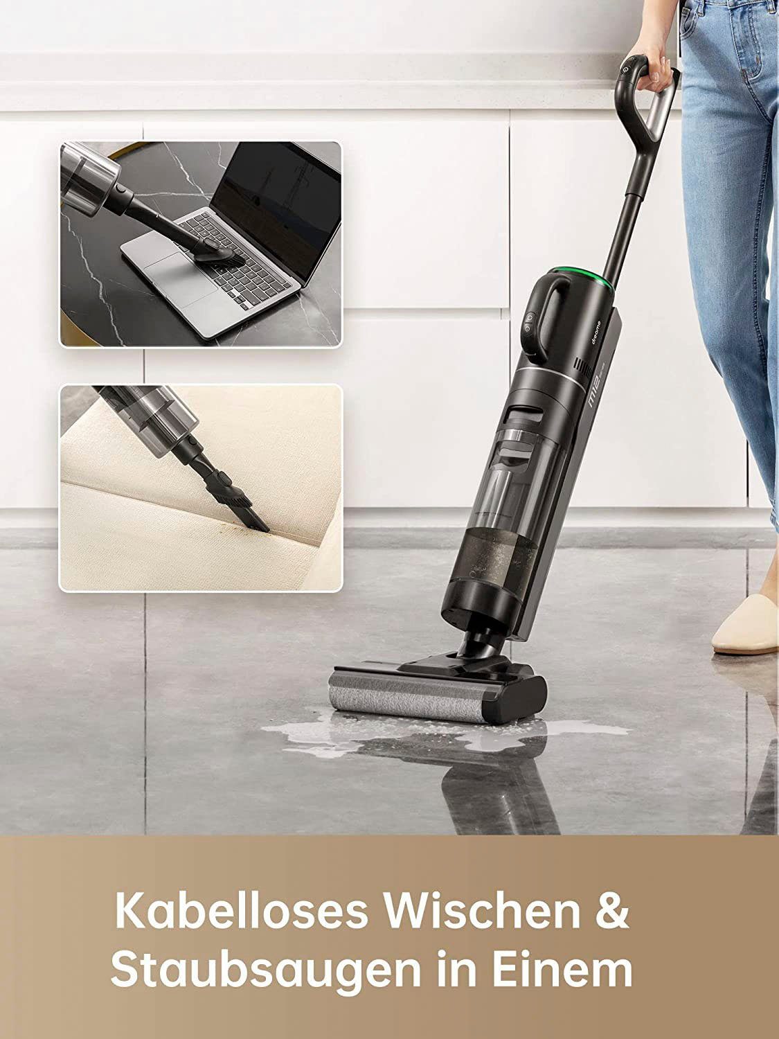 dreame Nass-Trocken-Akkusauger Dreame M12;, 300 W, 2-in-1 Handstaubsauger