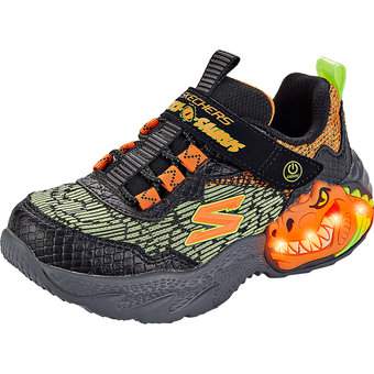 Skechers Dino Lights Sneaker in schwarz