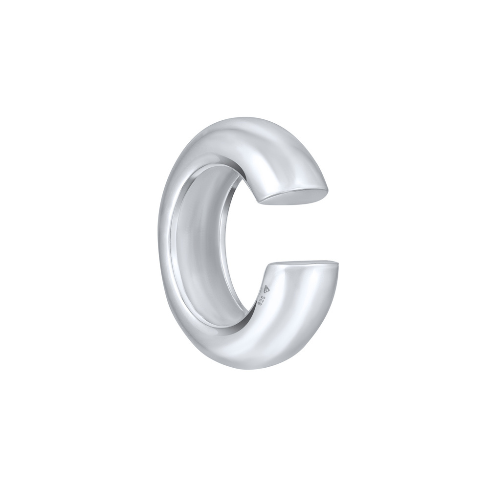 Elli Elli Boucles d'Oreilles Femmes Earcuff Basique Chunky en argent sterling 925 Boucles d'oreilles