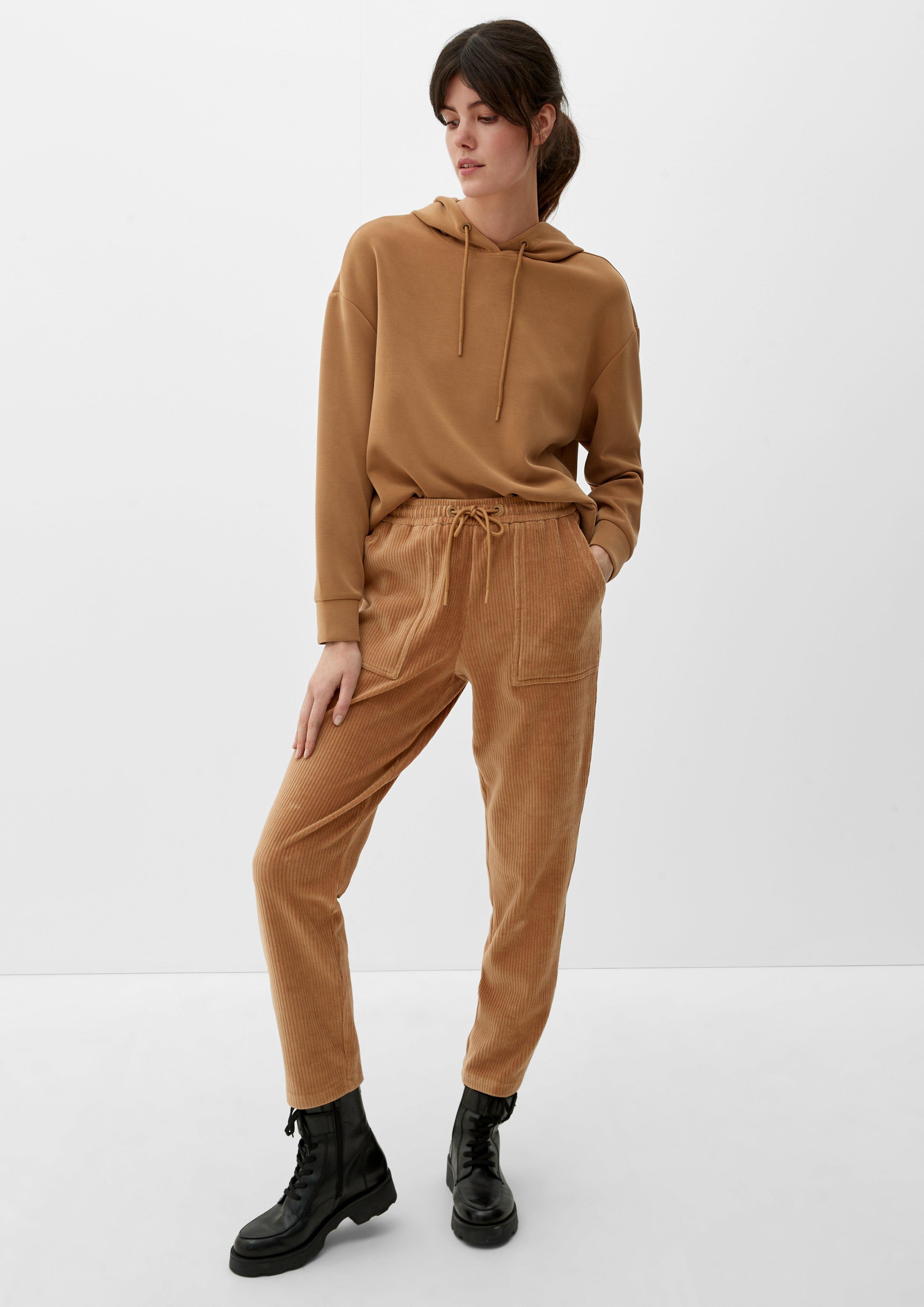 Cordhose aus Baumwollstretch  2121535-8469