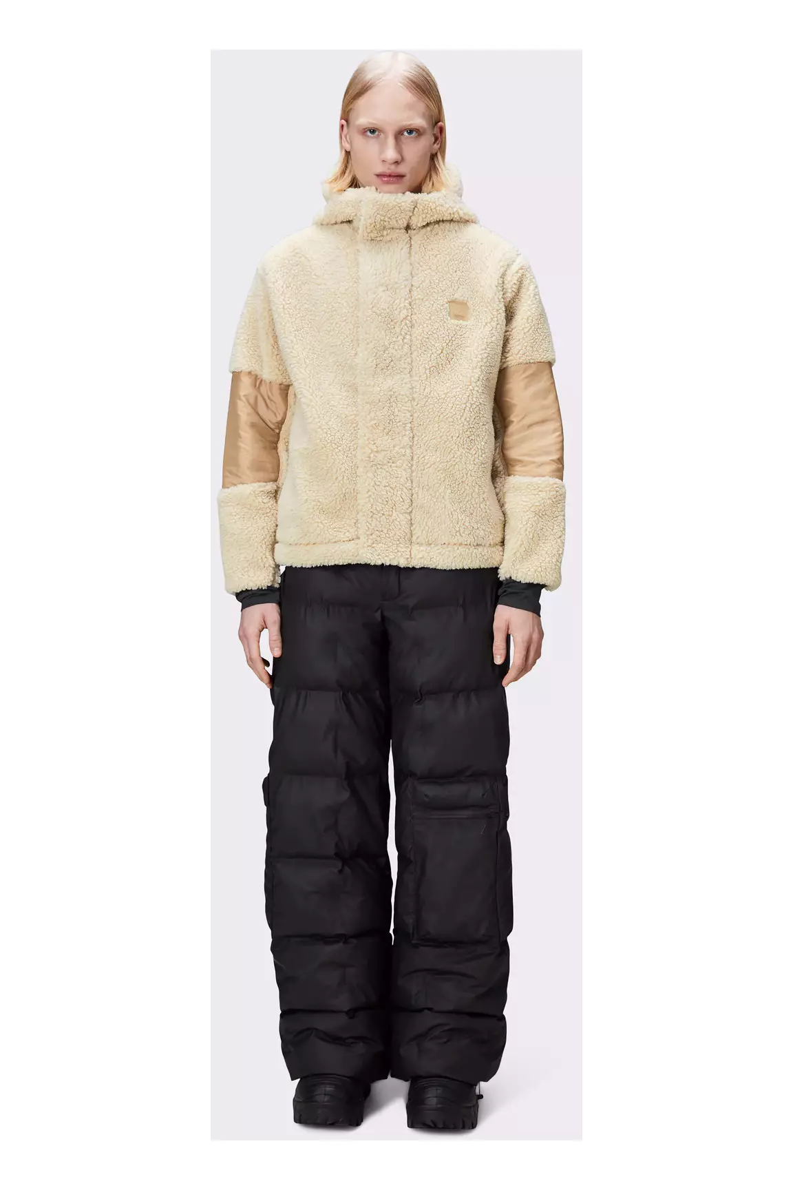 Rains Gilet Unisexe couleur beige