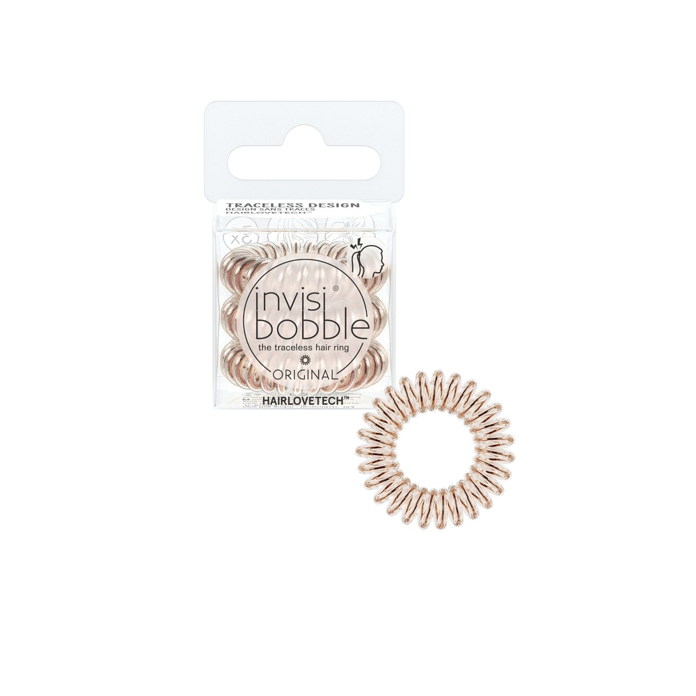 Invisibobble Original Time To Shine  Bronze Me Pretty Elastiques à cheveux