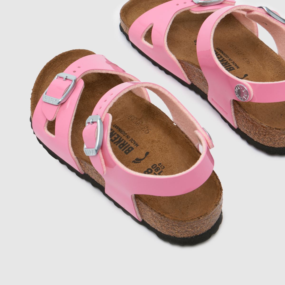BIRKENSTOCK rosa rio flickor småbarnssandaler