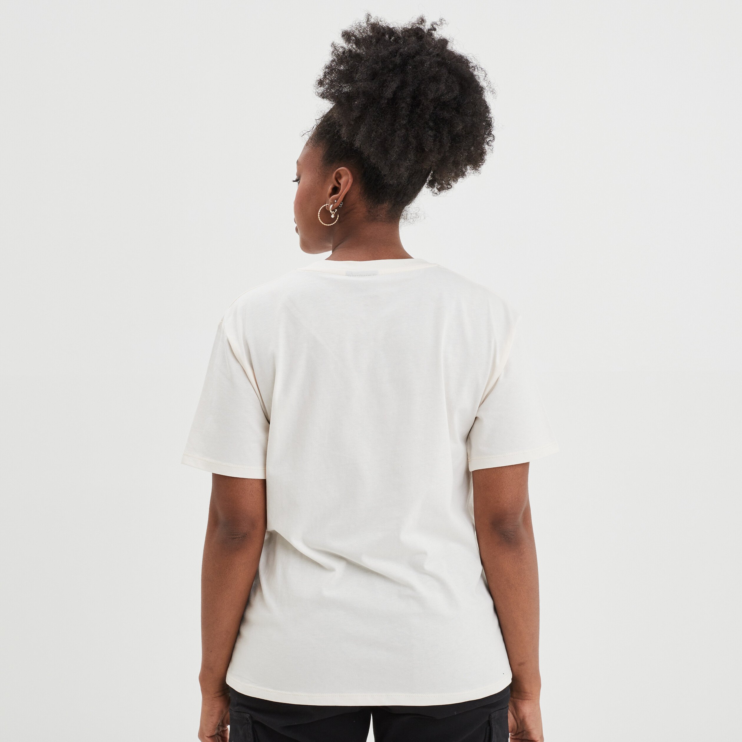 T-shirt manches courtes coton Snoopy rose femme | La Halle