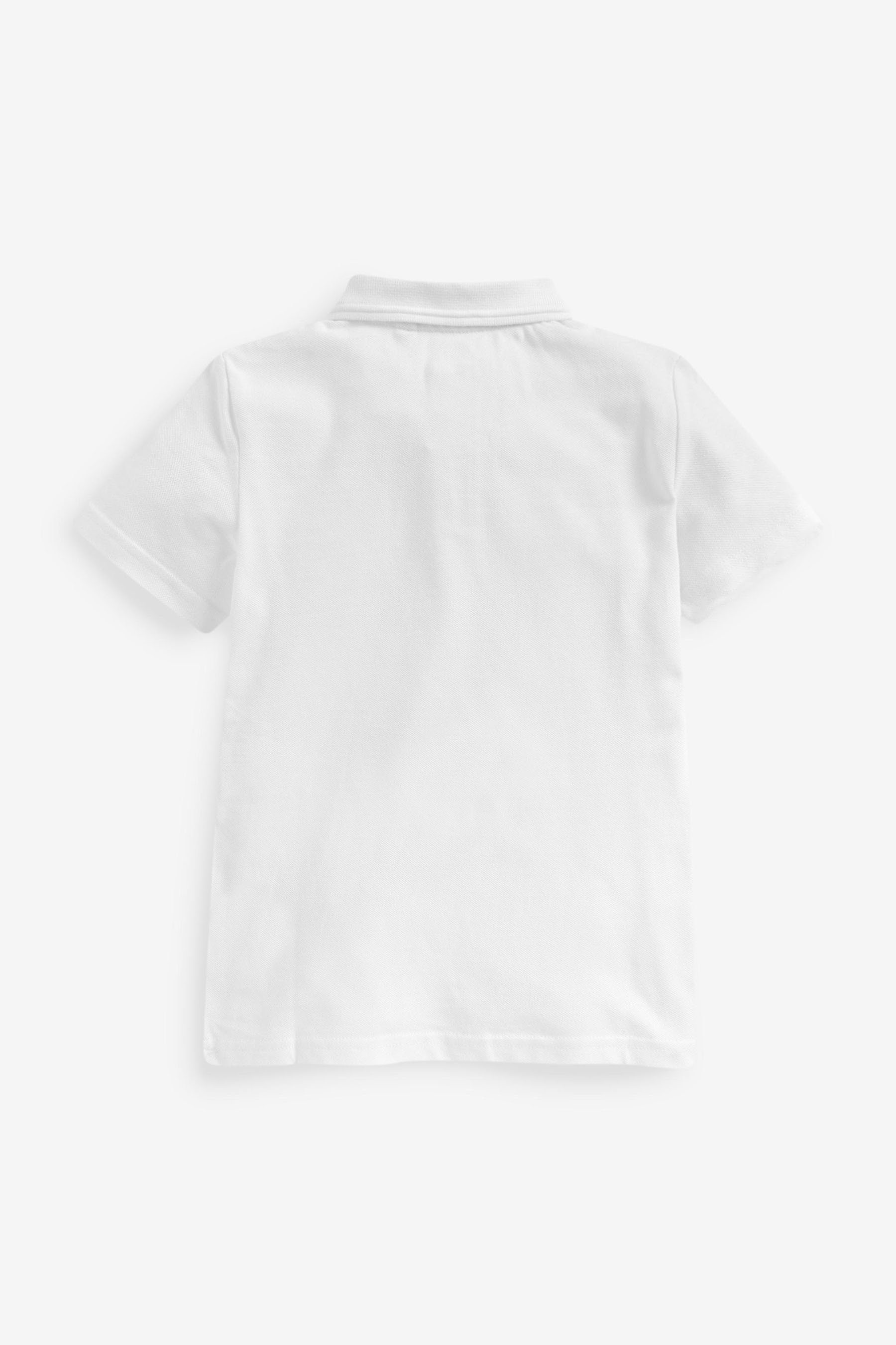 Next Poloshirt Schul-Poloshirts aus Baumwolle im 2er-Pack (2-tlg)