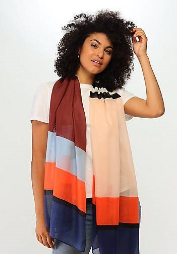 FRAAS Stola in Colour-Blocking aus Polyester