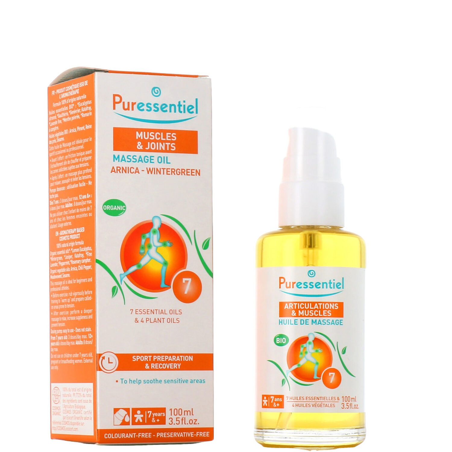 Puressentiel Huile de Massage Bio Effort Musculaire