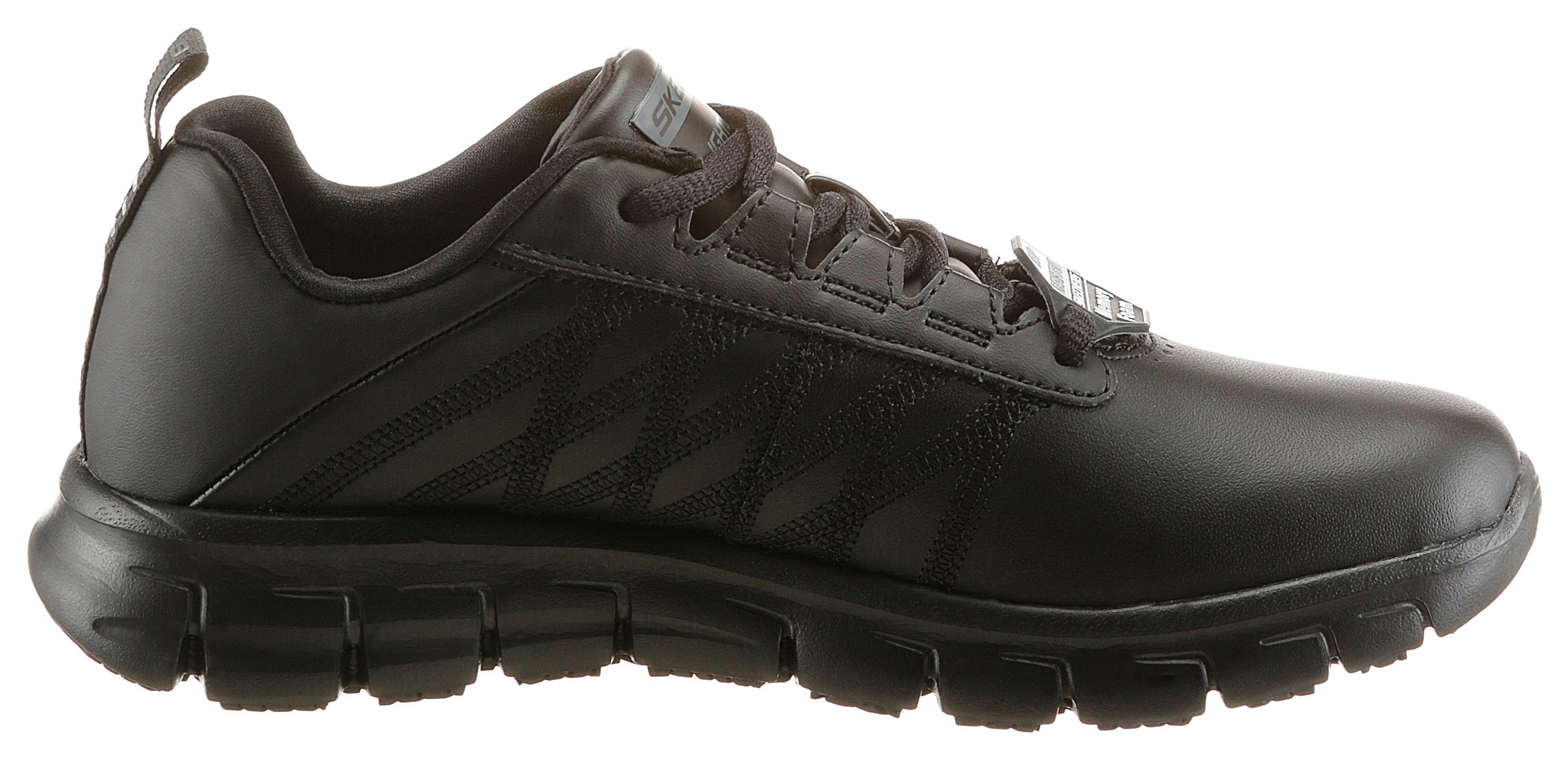 Skechers Sure Track Erath Schnürschuh Berufsschuh mit rutschhemmender Laufsohle